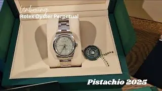 Unboxing Rolex OP Pistachio (เรือนที่ 12) 