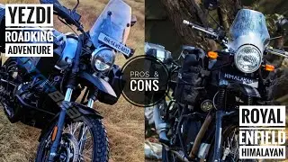 YEZDI ADVENTURE vs ROYAL ENFIELD HIMALAYAN || Pros & Cons Explained