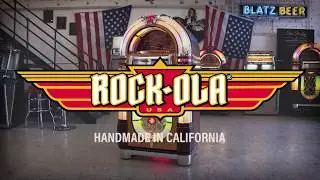 Rock-Ola Bubbler CD Jukebox in Walnut Finish