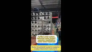 water treatment plant reverse osmosis systems supplier /seawater desalination plant