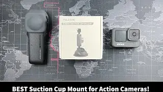 BEST Budget Suction Cup Mount for Action Cameras!