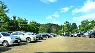 幌見峠ラベンダー園 駐車場：幌見峠線～【有人/入口精算機】入口～出口～幌見峠線 [札幌市 4K/60fps 車載動画 2024 ドライブ]