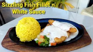 Sizzling Fish fillet n' White Sauce Recipe Soon!!
