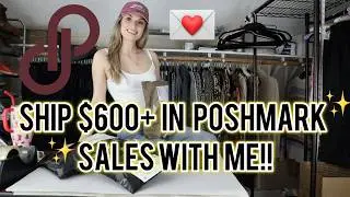 Ship $600+ in Sales on Poshmark With Me! See What Sold FAST & For a GREAT Profit! $$