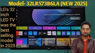 LG 32 inches smart led demo and hidden features. New model 2025