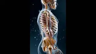 Inside the Human Body 🧠 | 3D Human Body Structure Explained #healthshorts #foodinsidebody