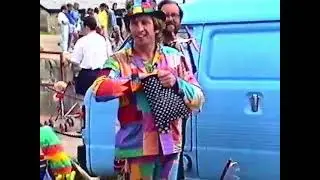 Chucklefoot mid 1980's at Charlestown regatta,and Flambards theme park Cornwall .