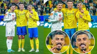 LA PHOTO INSOLITE DE RONALDO ET LES FR&Egrave;RES JUMEAUX LAJAMI ! CR7 L'A VOULU ABSOLUMENT 🤣🤣