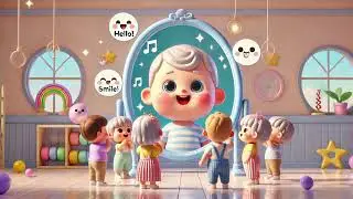 🪞🎵 Talking Mirror Song &ndash; Fun Self-Expression & Learning for Kids 👧🪞✨