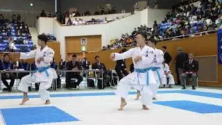 男子団体形演武 浪速 パープレン