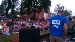 Lampionfest in Friedrichstadt 2014 - vom RSH Boot mit York Lange