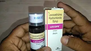 LECOPE Syrup review एलर्जी की दवा !