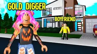 I Became A Gold Digger To See What My BOYFRIEND Would Do! (Roblox Bloxburg)
