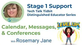 Stage 1: I can Statements - Schoology: Calendar, Direct Messages, & Conferences