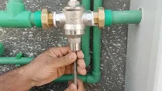طريقه عمل مخفف الضغط والتحكم في قوة الماء ٠٧٧٠٣١٨٧٤٠٣
