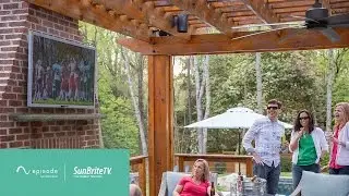 Outdoor Entertainment with Episode Landscape Speakers & SunBriteTV