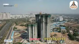 Flat for Sale at Ramky One Odyssey, | Ramky One Odyssey - 3 & 4 BHK Flats for sale in Kokapet #flat