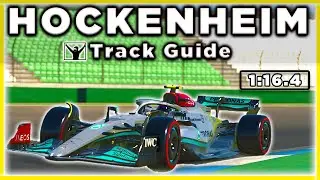iRacing Mercedes W13 F1 Track Guide: Hockenheim Ring