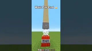 Minecraft cobweb glitch Sand tnt fireworks 😱 | #shorts #minecraft