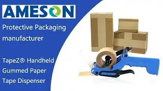 Gummed Paper Tape Dispenser: How to Load Tape in TapeZ Handheld