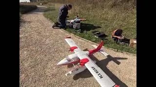 RC Floatplanes splashing at Northstowe Lake