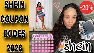 SHEIN COUPON CODES | FEBRUARY 2026 | 20% OFF DISCOUNT CODES ‼️