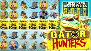 I HIT THE HIDDEN BONUS ON GATOR HUNTERS!! (INSANE WIN)