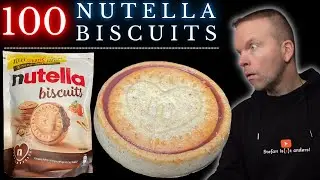 NUTELLA ( 1,38 KG ) BISCUITS CHALLENGE / @ThomasHungry