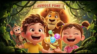 Fun Kids Rhyme | Animals, School & Sky Adventure ABC + Fun Learning Deeni Dost