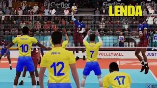 O JOGO DO VÔLEI - A LENDA RETORNA