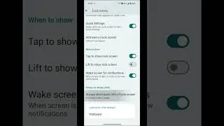 How to Turn On Always On Display(AOD) in Nothing Phones #shorts