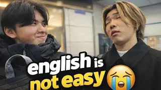English Is Not Easy 😭🗣️🇯🇵 | Japanese Friend Tries to Speak English