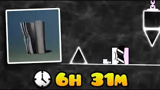 Beating A 6 Hour Geometry Dash Level..?