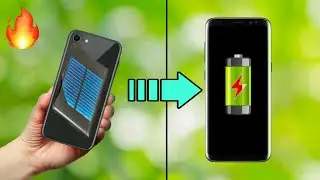How to make a Solar Powered Phone Charger | Emergency Charging Life Hack | Solar Mobile Charger💯🔥🔥