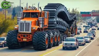 Extreme Dangerous Transport Skill Operations Oversize Truck | Biggest Heavy Equipment Machines #6