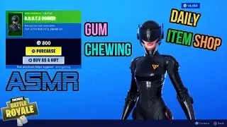 ASMR | Fortnite New B.R.U.T.E. Gunner Navigator Skins! Item Shop Update Gum Chewing 🎮🎧Whispering😴💤