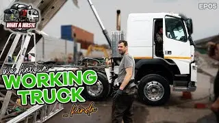 we have a WORKING TRUCK ...kinda - EP05 #whatawaste
