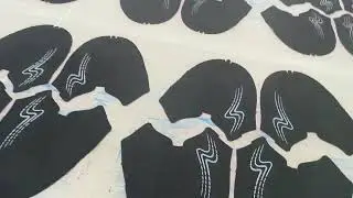 Automatic screen printing machine use in work shop specialized production