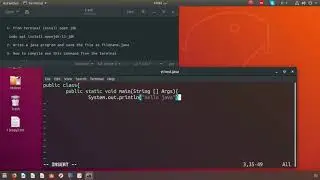 Example of GCD and how to install java on ubuntu | install java on linux