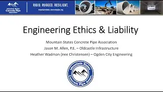 Engineering Ethics and Liability - MSCP Academy Webinar - September 2021