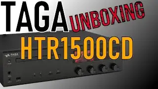 Taga HTR 1500CD - Unboxing - Rozpakowanie - Wzmacniacz - Amplituner - All in One