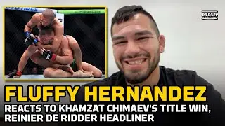 Anthony Hernandez REACTS To 'Boring' Khamzat Chimaev Win, Reinier de Ridder Headliner - MMA Fighting