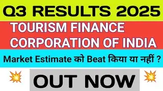 TFCILTD Q3 Results 2025 🔴 Tourism Finance Corporation Results 🔴 Tourism Finance Corporation Share