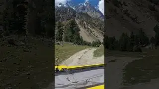 #offroad track of naltar valley #gilgitbaltistan #pakistan #mountains #lake #nature #travel