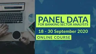 Panel Data for Banking Sector Analysts - Online course