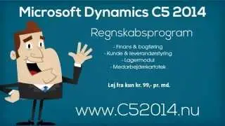 Microsoft Dynamics C5 2014 - Kendt fra radioen