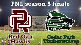 Friday night lights season 5 finale Red Oak Hawks vs Cedar Park Timberwolves