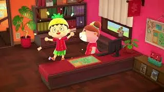 Animal Crossing: New Horizons (Part 7) - Home with a Fireplace