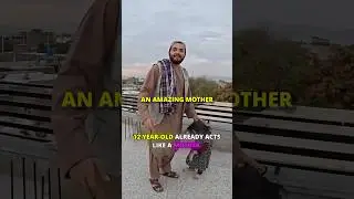 She already acts like a mother&hellip;#arab #travel #viral #vlog #afghanistan🇦🇫 #women #girl #mother