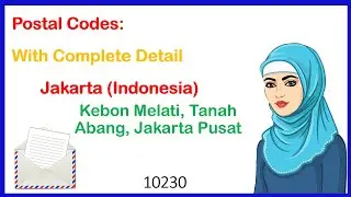 Postal Code of Kebon Melati Tanah Abang Jakarta Pusat DKI Jakarta Indonesia Postcode Kode Pos